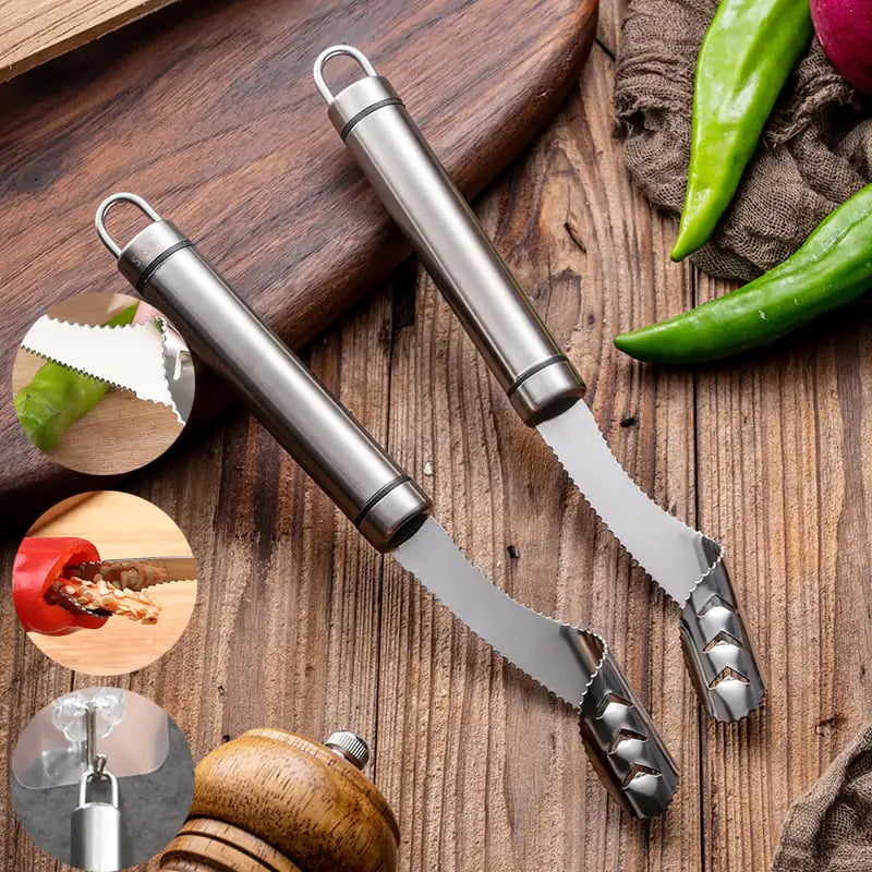 Green Pepper Nucleation Seed Picker Kitchen Tool
