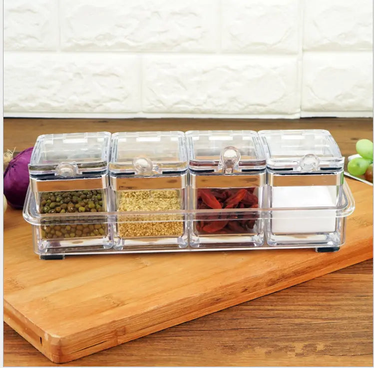 Acrylic Seasoning Box Kitchen Tool