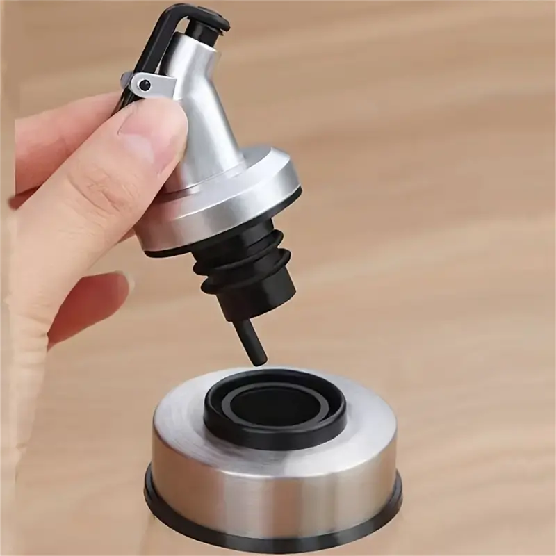 Oil Dispenser Stopper and Pour Spout Kitchen Tool