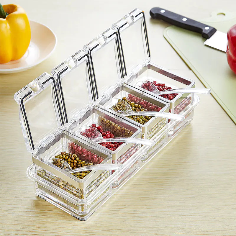 Acrylic Seasoning Box Kitchen Tool