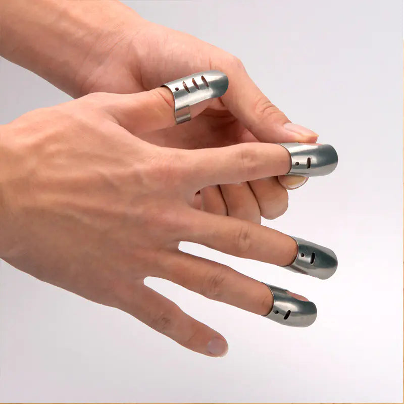 Finger Protector for Cutting - Stainless Steel Kitchen Tool