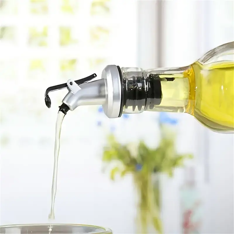 Oil Dispenser Stopper and Pour Spout Kitchen Tool