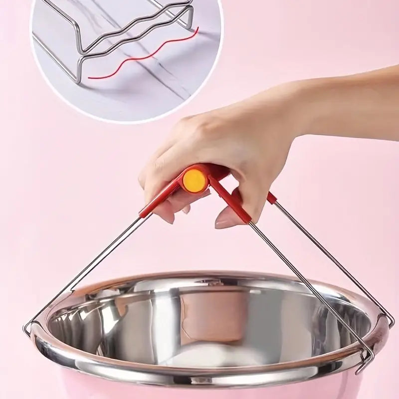 Stainless Steel Anti-Scalding Plate Clip Kitchen Tool