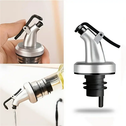 Oil Dispenser Stopper and Pour Spout Kitchen Tool