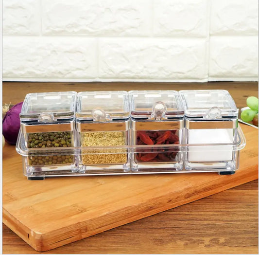 Acrylic Seasoning Box Kitchen Tool